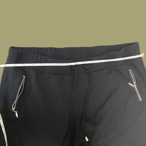 Retrology Black Zip Jogger Pants | Size XL - Picture 7 of 9